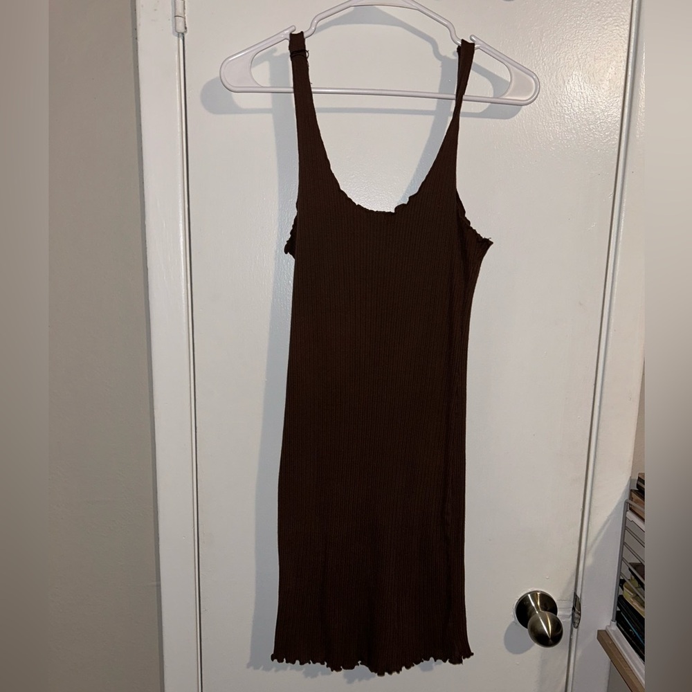 Brown dress